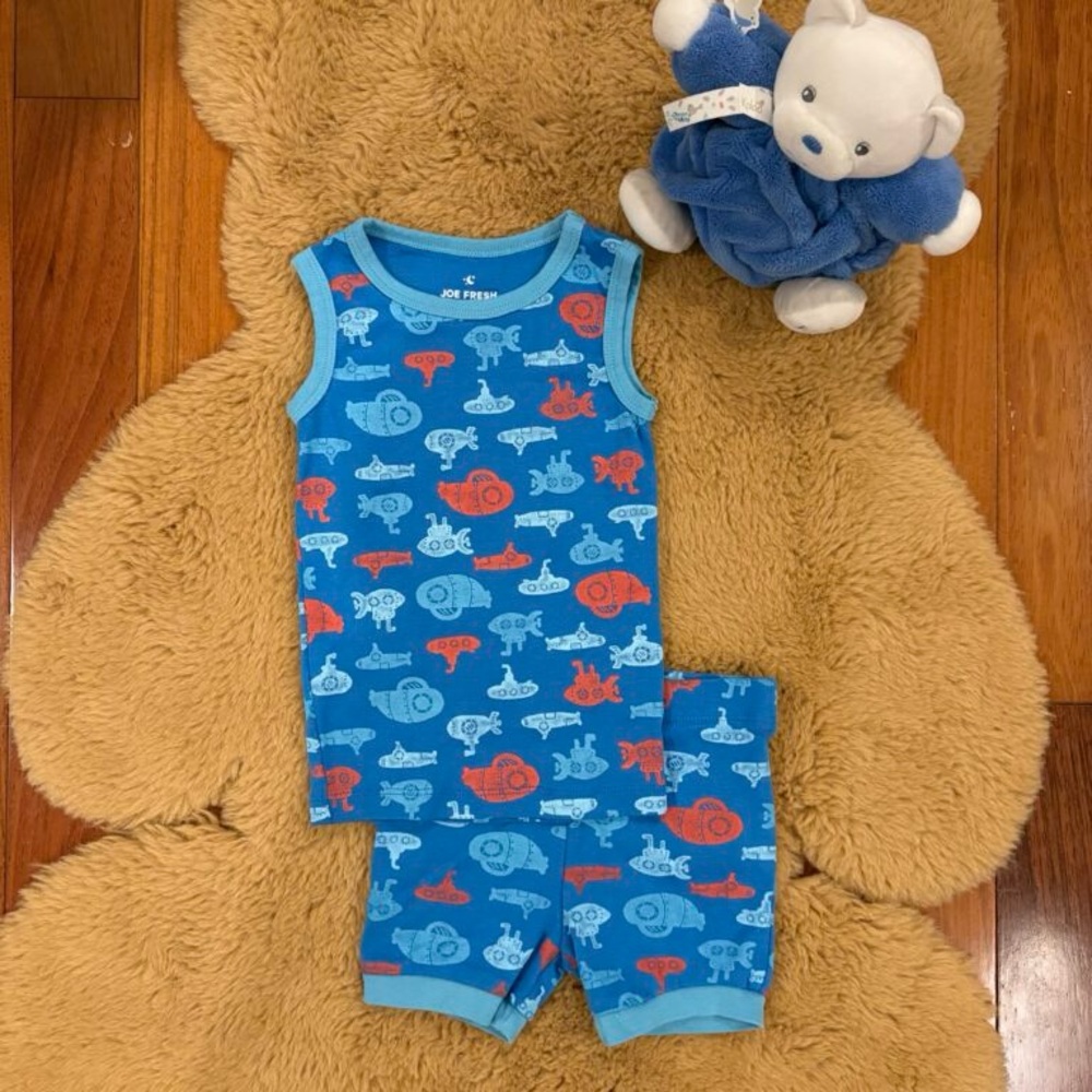 Joe Fresh Blue and Red matching Sets 🛟